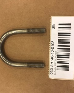 U-Bolt M8/W42/H65 SST